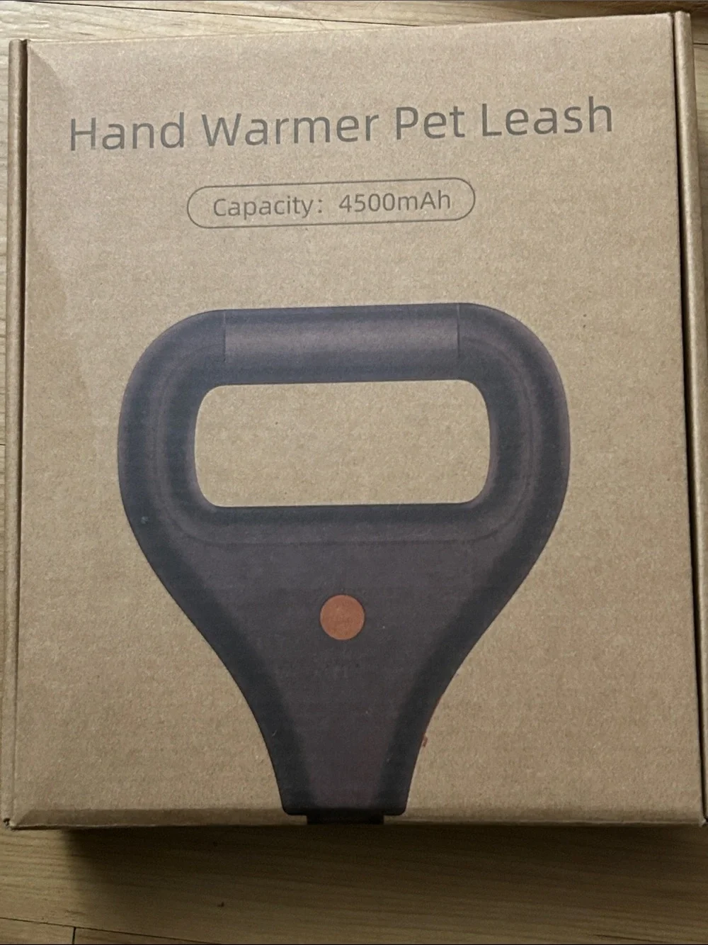 Hand Warmer Heated Pet dog-cat Leash - Black Handle